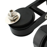 Maxbell 1Pair Drop Mirror Mount for Glides Flhx Black
