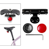 Maxbell Bicycle Light Reflector Bike Accessories Seat Bracket for Night Cycling