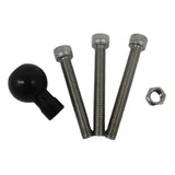 Maxbell Motorcycle Handlebar Phone Mount Ball Head Adapter Accessories Replacement