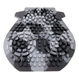 Maxbell Motorbike Motorcycle Seat Pad Cover Silicone Waterproof Shock Absorption Mixed Grey