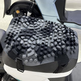 Maxbell Motorbike Motorcycle Seat Pad Cover Silicone Waterproof Shock Absorption Mixed Grey