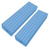Maxbell Foam Rubber Barbell Cushion Pads Holder Equipment for Home, Office Blue