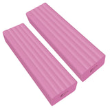 Maxbell Foam Rubber Barbell Cushion Pads Holder Equipment for Home, Office Pink