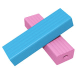 Maxbell Foam Rubber Barbell Cushion Pads Holder Equipment for Home, Office Pink