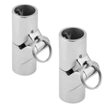 Maxbell Marine Swivel Coupling Tube Folding Deck Hinge Mount Boat Deck Hinge Yacht Diameter 22mm