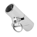 Maxbell Marine Swivel Coupling Tube Folding Deck Hinge Mount Boat Deck Hinge Yacht Diameter 25mm