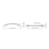 Maxbell RV Handles Door Replacement for Motor Home RV Trailer