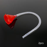 Maxbell Refueling Funnel Long Funnel Engine Farm Machine Automotive Vehicle