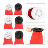 Maxbell Deck Plate Deck Cover with Storage Bag Sealed for Boat Sailing Canoe White 4inch