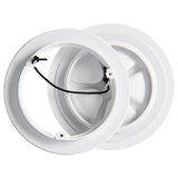 Maxbell Deck Plate Deck Cover with Storage Bag Sealed for Boat Sailing Canoe White 4inch