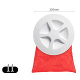 Maxbell Deck Plate Deck Cover with Storage Bag Sealed for Boat Sailing Canoe White 8inch