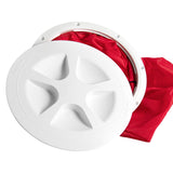 Maxbell Deck Plate Deck Cover with Storage Bag Sealed for Boat Sailing Canoe White 8inch