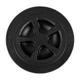 Maxbell Round Deck Inspection Access Hatch Cover PP Detachable for Marine Yacht Black 4inch