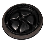 Maxbell Round Deck Inspection Access Hatch Cover PP Detachable for Marine Yacht Black 4inch