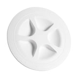 Maxbell Round Deck Inspection Access Hatch Cover PP Detachable for Marine Yacht White 8inch