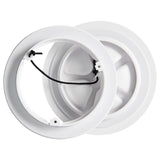 Maxbell Round Deck Inspection Access Hatch Cover PP Detachable for Marine Yacht White 8inch