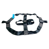 Maxbell Motorcycle Tire Strap Lightweight Portable Accs for Motor Rear Wheel Black