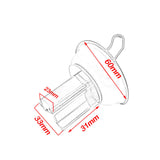 Maxbell Vacuum Diaphragm Plunger Portable Accessories for CB400 NC31 CB 400
