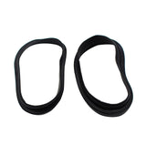 Maxbell 2Pcs Tube Rubber Mesh Case Black for Gsxr600 750 Motorcycle Motorbike