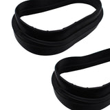 Maxbell 2Pcs Tube Rubber Mesh Case Black for Gsxr600 750 Motorcycle Motorbike