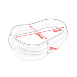 Maxbell 2Pcs Tube Rubber Mesh Case Black for Gsxr600 750 Motorcycle Motorbike