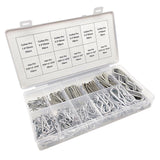 Maxbell 250 Pieces Split Pins Cotter Pins R Shaped Sturdy for Automobile Marine