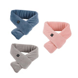 Maxbell Electric Neck Heating Pad USB Powered Soft Washable Thermal for Winter Blue