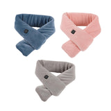 Maxbell Electric Neck Heating Pad USB Powered Soft Washable Thermal for Winter Blue