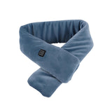 Maxbell Electric Neck Heating Pad USB Powered Soft Washable Thermal for Winter Blue