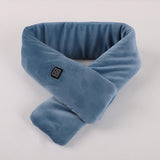 Maxbell Electric Neck Heating Pad USB Powered Soft Washable Thermal for Winter Blue