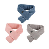 Maxbell Electric Neck Heating Pad USB Powered Soft Washable Thermal for Winter Blue