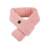 Maxbell Electric Neck Heating Pad USB Powered Soft Washable Thermal for Winter Pink