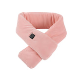 Maxbell Electric Neck Heating Pad USB Powered Soft Washable Thermal for Winter Pink