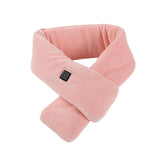 Maxbell Electric Neck Heating Pad USB Powered Soft Washable Thermal for Winter Pink