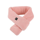 Maxbell Electric Neck Heating Pad USB Powered Soft Washable Thermal for Winter Pink