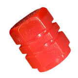 Maxbell Dust Caps Stem Covers Fashion Fluorescent for Motorbike Car Trucks Red