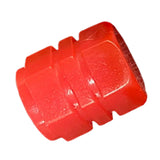 Maxbell Dust Caps Stem Covers Fashion Fluorescent for Motorbike Car Trucks Red