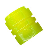 Maxbell Dust Caps Stem Covers Fashion Fluorescent for Motorbike Car Trucks Yellow
