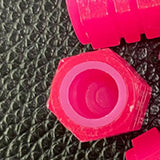 Maxbell Dust Caps Stem Covers Fashion Fluorescent for Motorbike Car Trucks Pink
