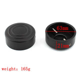 Maxbell 2Pcs Front Fork Top Cover Easy Installation for Rh1250S Direct Replaces Black
