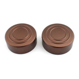 Maxbell 2Pcs Front Fork Top Cover Easy Installation for Rh1250S Direct Replaces Brown