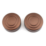 Maxbell 2Pcs Front Fork Top Cover Easy Installation for Rh1250S Direct Replaces Brown