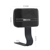 Maxbell Rear Passenger Backrest Wear Resistant for Electric Motorcycle Parts Black