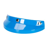 Maxbell Helmet Visor 3 Snap for Helmets with 3 Buttons Half Helmets Parts Blue