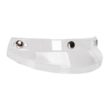 Maxbell Helmet Visor 3 Snap for Helmets with 3 Buttons Half Helmets Parts Transparent