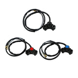Maxbell Maxbell Universal Motorcycle Handlebar Switch for Motorbike Light Bar ATV Black