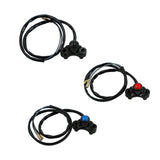 Maxbell Maxbell Universal Motorcycle Handlebar Switch for Motorbike Light Bar ATV Black