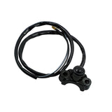 Maxbell Maxbell Universal Motorcycle Handlebar Switch for Motorbike Light Bar ATV Black