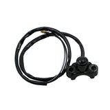 Maxbell Maxbell Universal Motorcycle Handlebar Switch for Motorbike Light Bar ATV Black