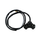 Maxbell Maxbell Universal Motorcycle Handlebar Switch for Motorbike Light Bar ATV Black